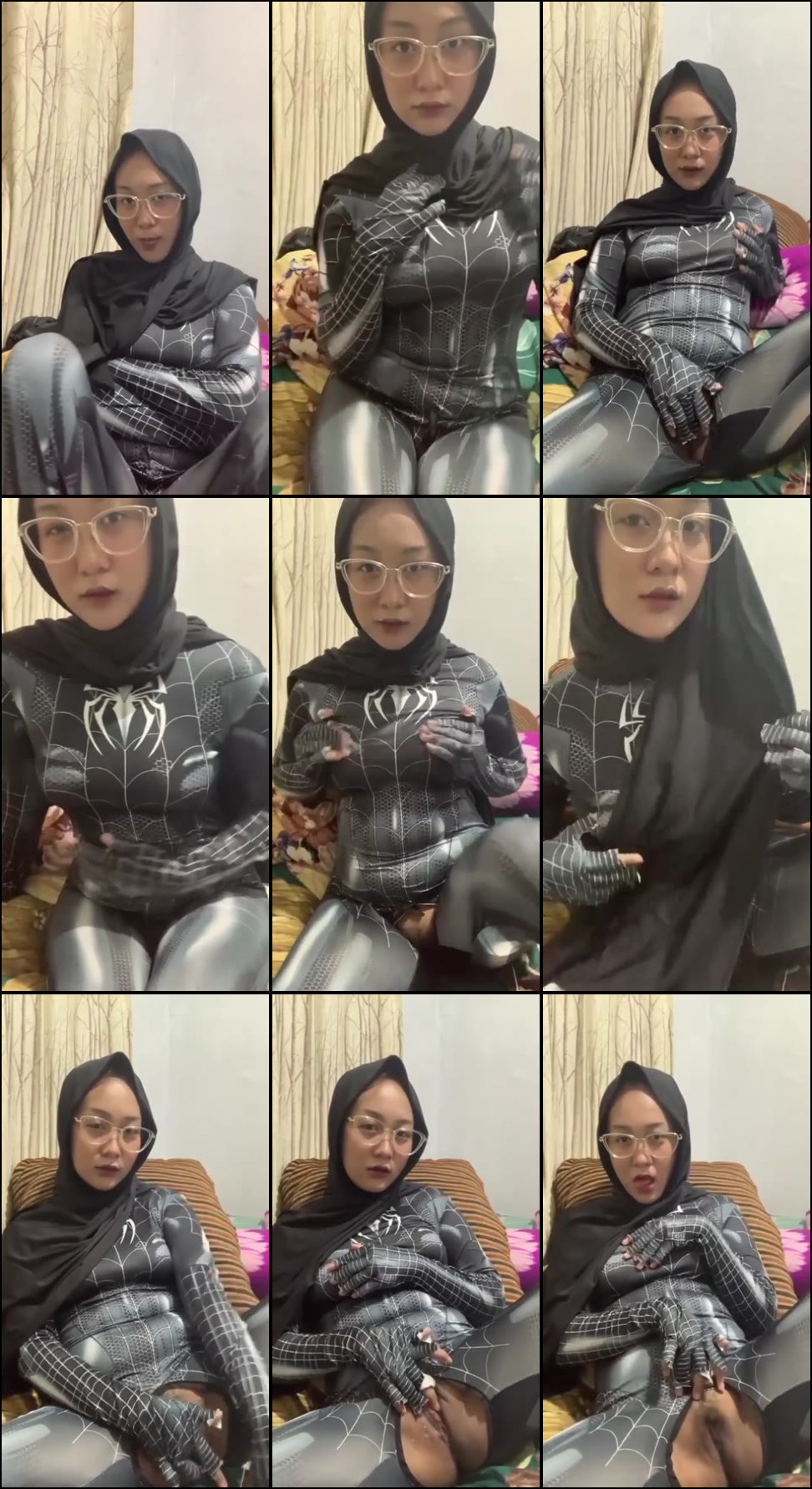 Hijabers Spider Woman Barbar